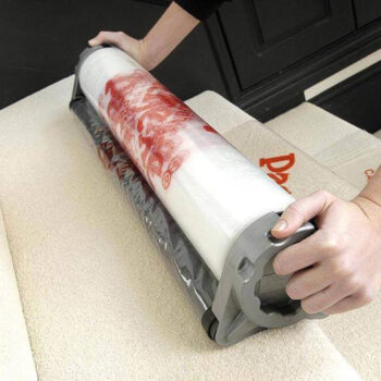 Packexe Carpet being applied on stairs