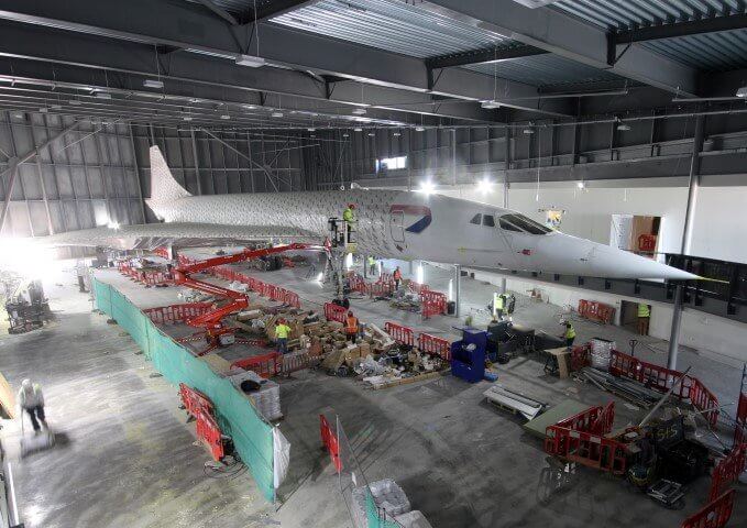 Packexe wrapped Concorde Packexe wrapped Concorde