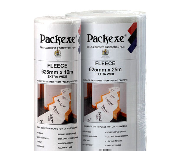 Packexe Fleece impact protection 625mm x 10m & 625mm x 25m