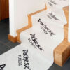 Packexe Fleece impact protection on stairs