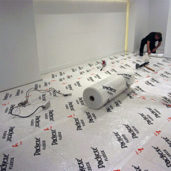 Packexe Fleece on floor with The Edge Carpet