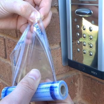 Packexe Infection Control (Personal roll) on door key pad