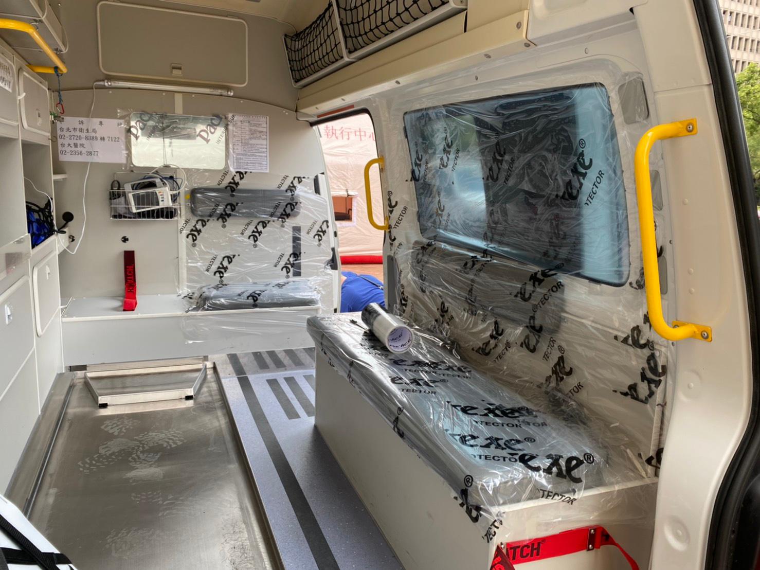 Ambulances protected during Covid-19 Ambulances protected during Covid-19