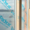 Packexe Glass & Glazing protection film applied to scenic window