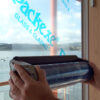 Packexe Glass & Glazing protection film applied to scenic window