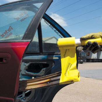 Packexe Sharpswrap applied by the Emergency Services
